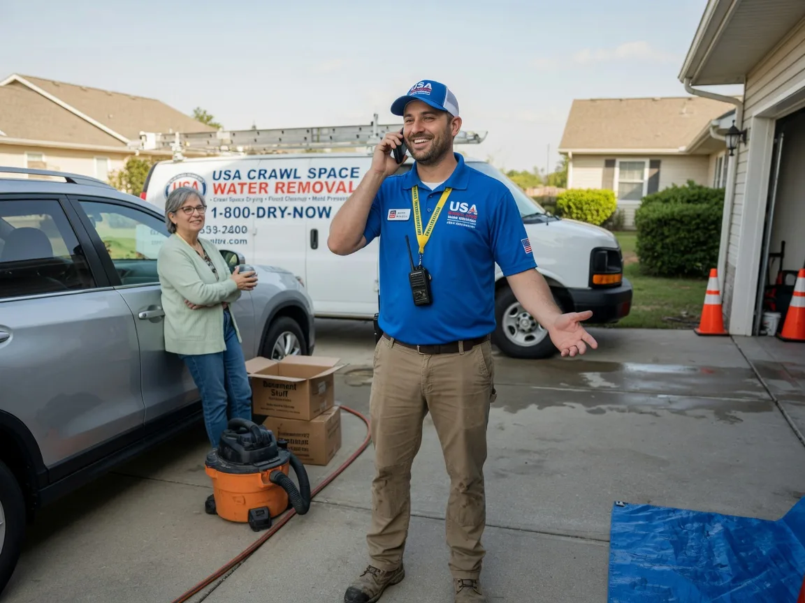 Crawl Space Water Removal Wortham, TX FAQs